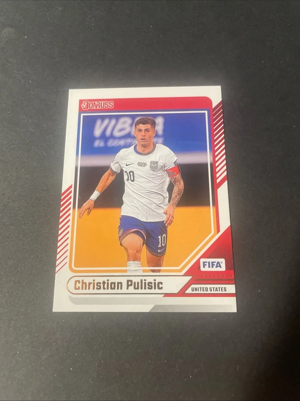 Panini 2024/25 Donruss FIFA Christian Pulisic #10 USMNT Base Card
